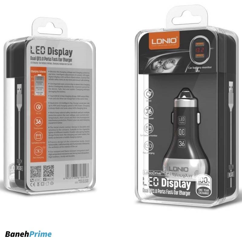 شارژر ldnio الدینیو مدل C2