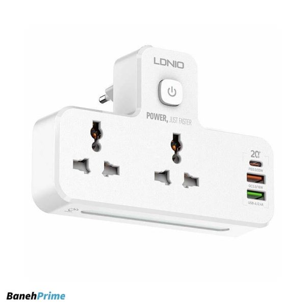 چندراهی و شارژر الدینیو 2311 LDNIO