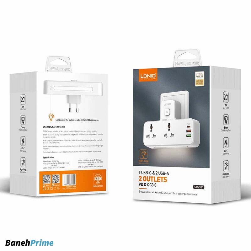 چندراهی برق الدینیو Ldnio 2311