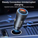 seaya series fast charging car charger rcc 335