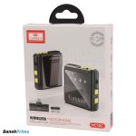 میکروفون دوکاربره ارلدام مدل mc10c بیسیم