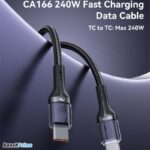 yesido dual type-c cable 240w