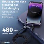 قیمت و خرید کابل دو سر تایپ سی 240 وات یسیدو