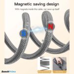 کابل دو سر تایپ سی مگنتی یسیدو مدل CA172C