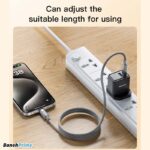 کابل یسیدو مگنتی دو سر تایپ سی